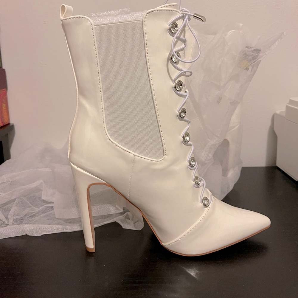 White boots